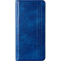 Чехол книжка для Samsung A03s (Gelius синий цвет) на магните