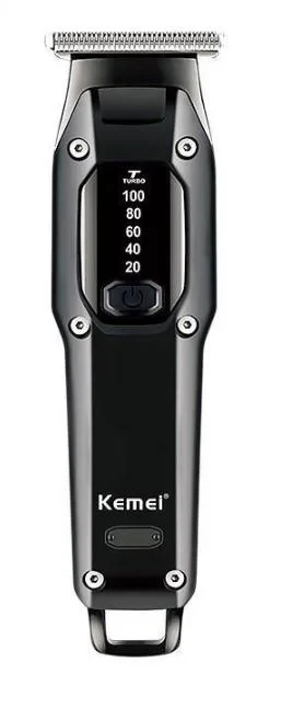 Професійна бездротова машинка тример для стрижки волосся Kemei KM-659 Al, фото 1