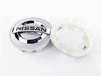 Колпачки для дисков Nissan 54mm Серебро