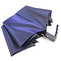 Женский зонт хамелеон на 9 спиц Анти-ветер от фирмы Toprain с чехлом, Синий