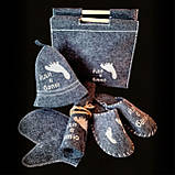 Подарунковий набір в лазню 5в1 "Йди в баню", фото 3