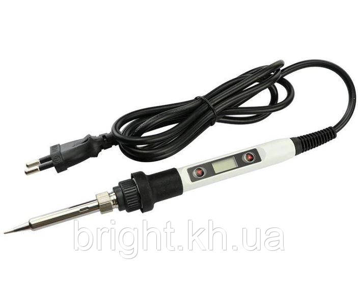 Паяльник із цифровим дисплеєм і регулюванням температури 60W ZG 918, фото 1