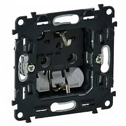 Valena IN'MATIC Розетка із заземленням 2К+З 16А 250В, автоматичні клеми, 753021