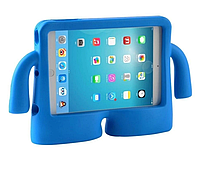 Противоударный детский чехол для iPad 2/3/4 (9.7 дюймов), человечек с ручками Blue (АВ6)