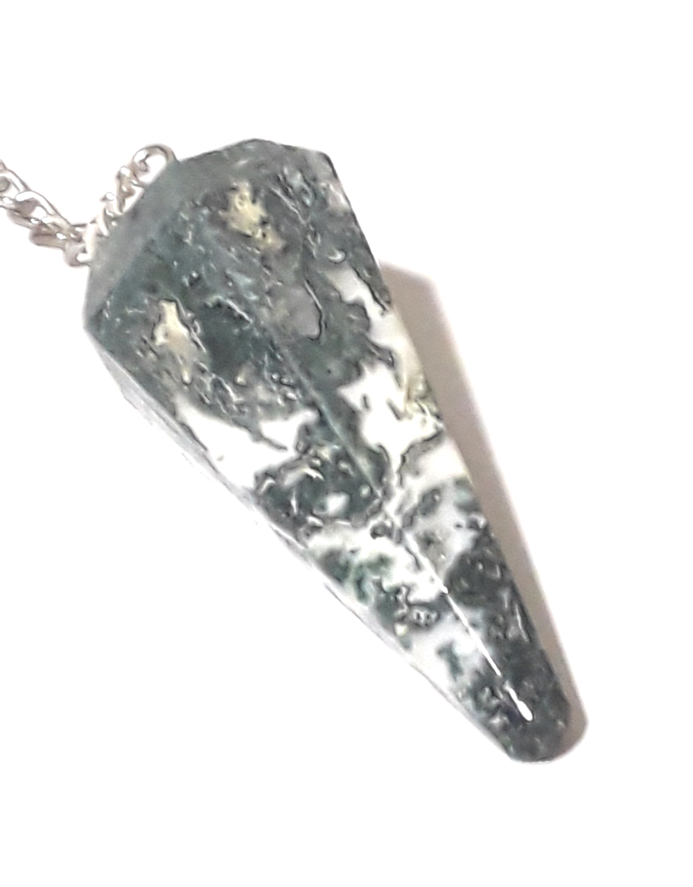 Маятник з деревного (дендритового) агату, фото 1