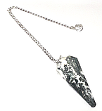 Маятник з деревного (дендритового) агату, фото 2