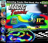 Гоночная трасса MAGIC TRACК 220 деталей / Mеджик Трек