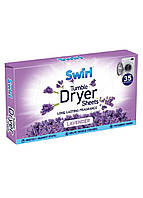 Ароматизовані серветки для сушильної машини Swirl Lavender 35 шт
