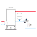 Клапан запобіжний регульований Valtec OR DN 2 1/2" (1-12 барів) до 180 °C (Італія) OR.1831.N.10, фото 2
