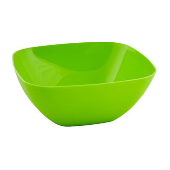 Салатник 12*12*5,5см пластик оливковий Алеана