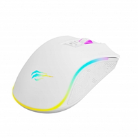 Мишка дротова з програмованими клавішами Havit HV-MS1034 білий, фото 2