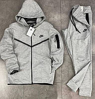 Спортивний костюм Nike Tech Fleece на флісі | Теплий спорт костюм Найк Теч Фліс