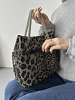 Женская кожаная сумка на и через плечо с лазерной обработкой Polina & Eiterou