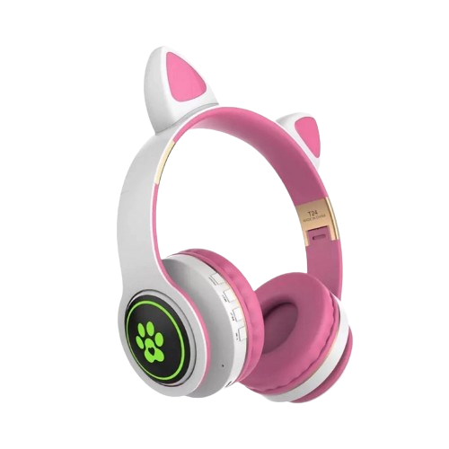 Навушники бездротові Veron T24 LED білий, фото 1