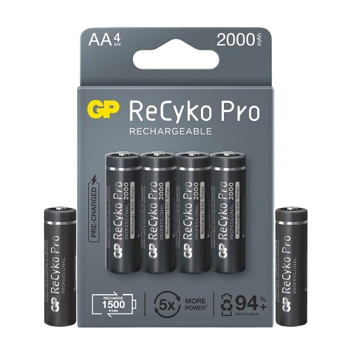 Акумулятор AA/HR06 NiMh 2000mAh GP ReCyko+Pro