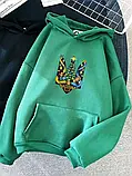 Жіночий теплий новорічний худі новинка 2024, фото 5