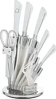 Набор кухонных ножей на подставке Rainstahl (9 предметов) RS 8003-9