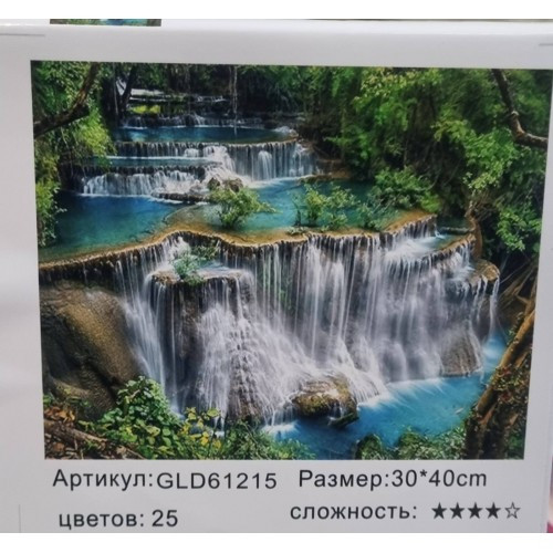 Алмазний живопис 30х40 GLD61215 у картонній коробці