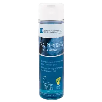 Поживний та захисний шампунь для собак та котів Dermoscent EFA Physio Shampoo 200 мл