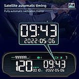 Універсальний бездротовий HUD Head Display GPS Speedometer (мультифункціональний), фото 3
