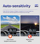 Універсальний бездротовий HUD Head Display GPS Speedometer (мультифункціональний), фото 5