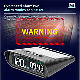 Універсальний бездротовий HUD Head Display GPS Speedometer (мультифункціональний), фото 4