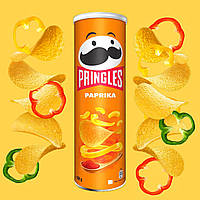 Чипсы Pringles Paprika 165г. (Принглс Паприка)