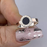 Срібний набір сережки та каблучка, фото 5