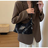 Жіноча сумка — гарна якість НОВИЙ стильна сумка для через плече Ручні сумки клатч тільки ОПТ, фото 4