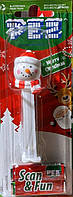 PEZ DISPENSER Snowman(Снеговик) (CHRISTMAS) 17g игрушка дозатор + конфеты