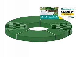 Бордюр зелений садовий пластиковий - Country Standard 200м.