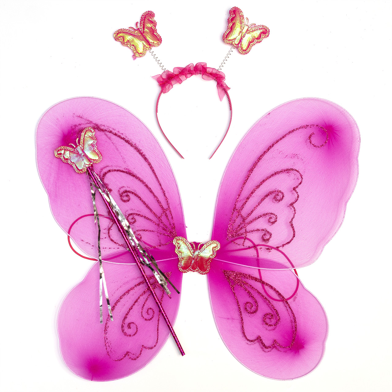 Дитячий карнавальний костюм набір метелик, 46х38 см (517274)