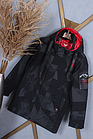 Куртка Хлопчикова Демісезонна Підкладка Утеплена Юніор 11-16л (146-170 см) Amodeski - Це Мода і Стиль