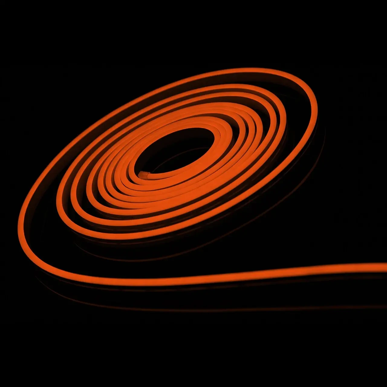 Світлодіодна стрічка NEON 12В PROLUM 6x12 IP68 Помаранчевий, Series "SM" PRO