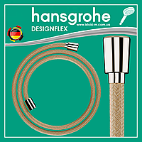 Душевой шланг 160 см золото hansgrohe Designflex Polished Gold Optic 28260990