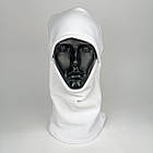 Балаклава зимова фліс Біла маска підшоломник тактичний багатофункціональний, фото 2