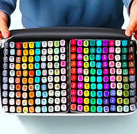Набор двухсторонних маркеров, Sketch Marker, 262 цветов для рисования, в сумке