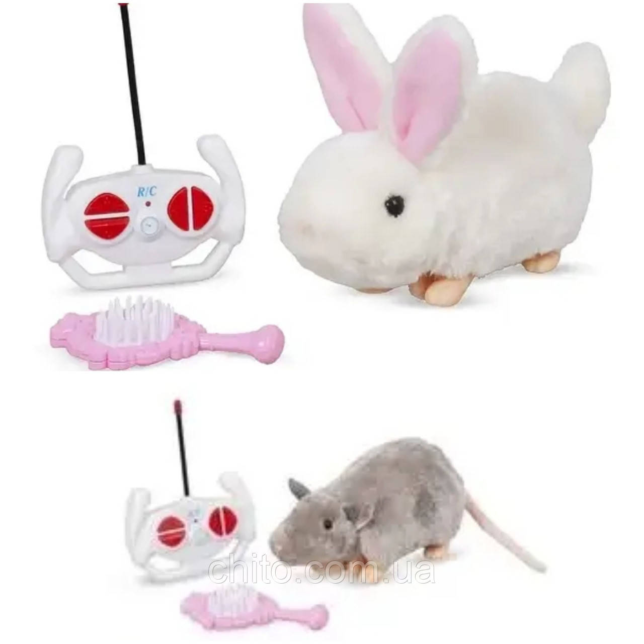 Домашній улюбленець 8858-8068 шиншилка кролик радіокерована іграшка, фото 1