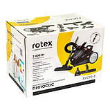 Пилосос для сухого прибирання 700 Вт Rotex RVC20 без мішка циклонний колбовий контейнерний із турбощіткою, фото 5