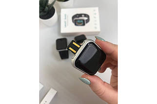 Фітнес трекер Smart Band MI D20 bluetooth розумний смарт годинник з крокоміром лічильник калорій пульсометр Білий, фото 2