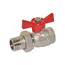 Кран кульовий з американкою Bonomi DN 3/4" (PN 40) прямої повнопрохідної (Італія) 76500006R, фото 2