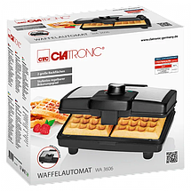 Вафельниця Clatronic WA 3606 для бельгійських вафель 800 Вт, фото 6