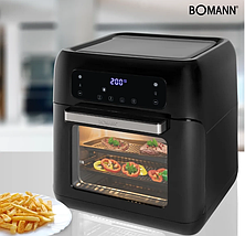 Фритюрниця електрична Bomann FR 6031 H CB побутова 1500 вт для дому аерофритюрниця мультипіч, фото 5