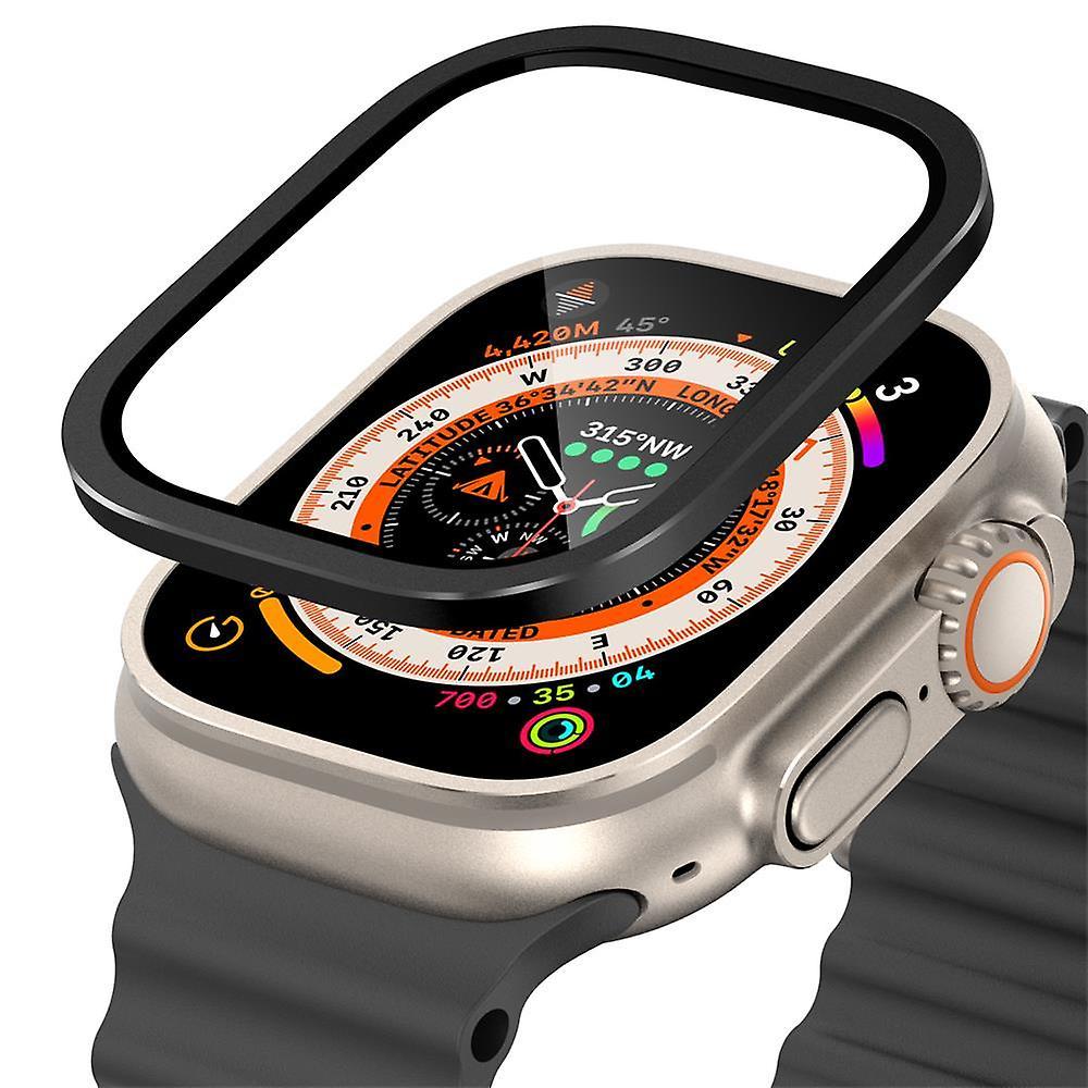 Захисне скло Dux Ducis Flas Apple Watch Ultra 1/2 49 mm Screen Protector Black (0.33 mm)