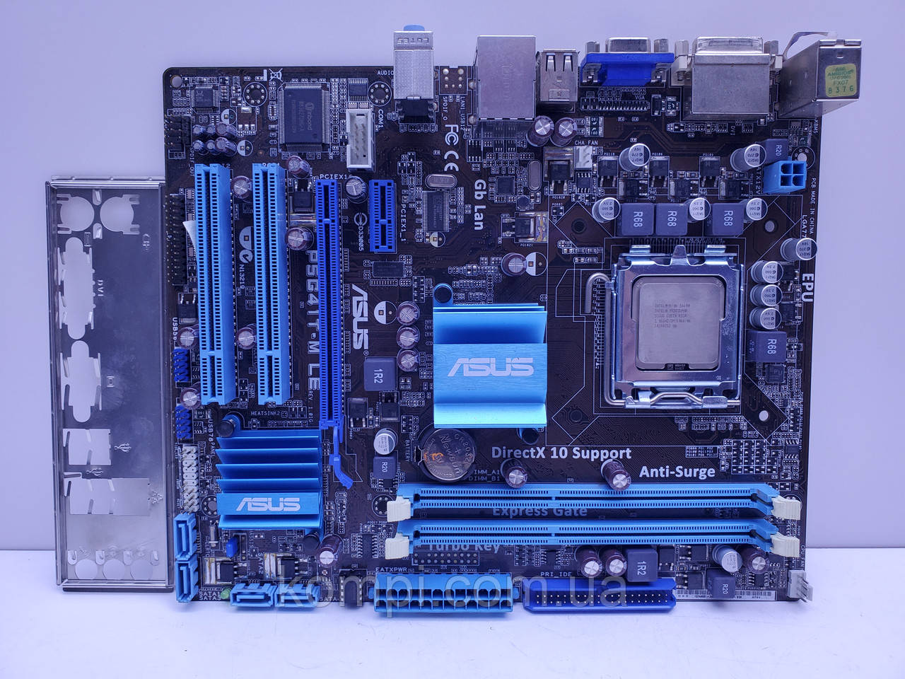 Материнська плата ASUS P5G41T-M LE s775 (Socket 775,DDR3,+E6600,QUAD,б/у)