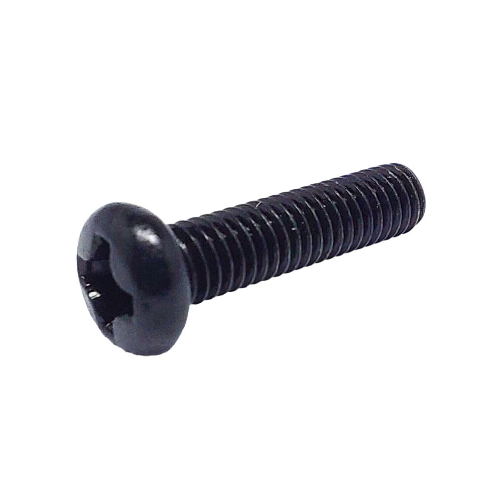 Гвинт SJH М3х16 (DIN 7985) з циліндричною закругленою головкою, чорний, фото 1