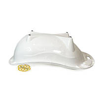 Дитяча ванночка для купання, пластик, білий SNMZ, фото 2