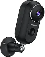 Зовнішня акумуляторна камера Zumimall F5 відеокамера акумуляторна відеоспостереження (чорна)