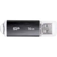 USB флеш наель Silicon Power 16GB Ultima U02 Black USB 2.0 (SP016GBUF2U02V1K) d