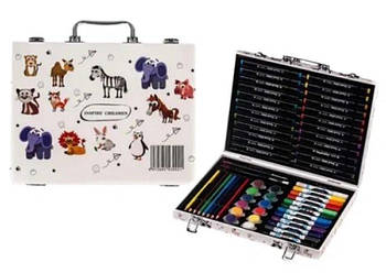 Набір юного художника 74 предмети "Звірятка" 002-84 G-Rich
